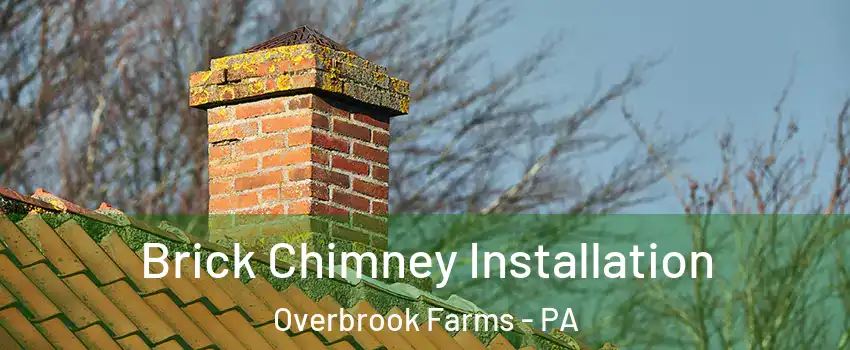 Brick Chimney Installation Overbrook Farms - PA