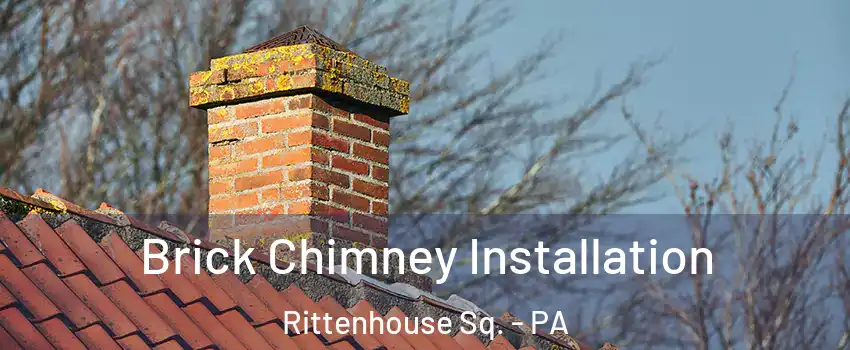 Brick Chimney Installation Rittenhouse Sq. - PA