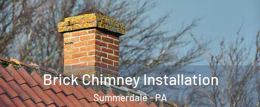 Brick Chimney Installation Summerdale - PA