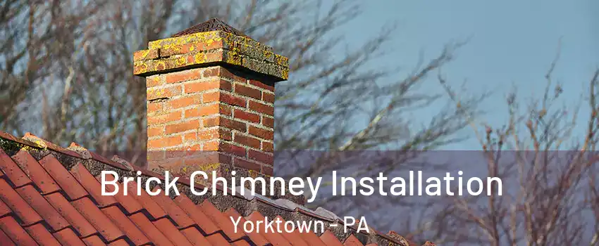 Brick Chimney Installation Yorktown - PA