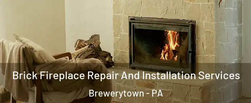 Brick Fireplace Repair And Installation Services Brewerytown - PA