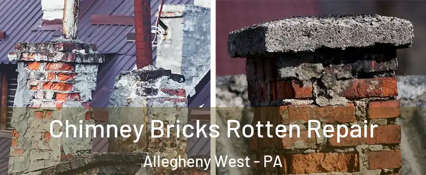 Chimney Bricks Rotten Repair Allegheny West - PA