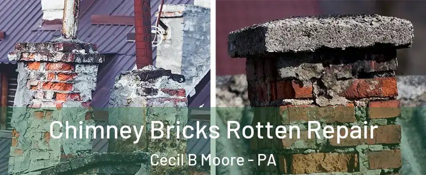 Chimney Bricks Rotten Repair Cecil B Moore - PA