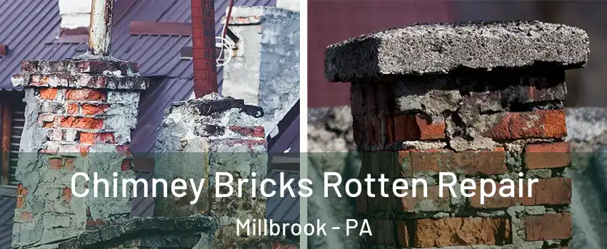 Chimney Bricks Rotten Repair Millbrook - PA