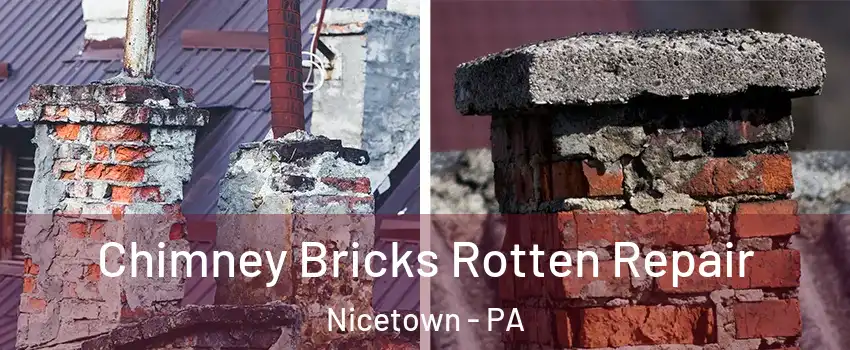 Chimney Bricks Rotten Repair Nicetown - PA
