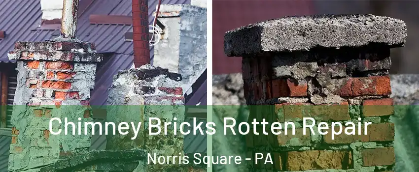 Chimney Bricks Rotten Repair Norris Square - PA