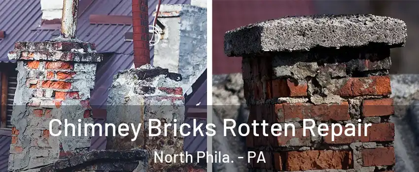 Chimney Bricks Rotten Repair North Phila. - PA