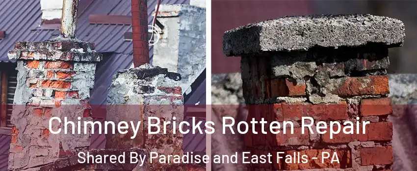 Chimney Bricks Rotten Repair Shared By Paradise and East Falls - PA