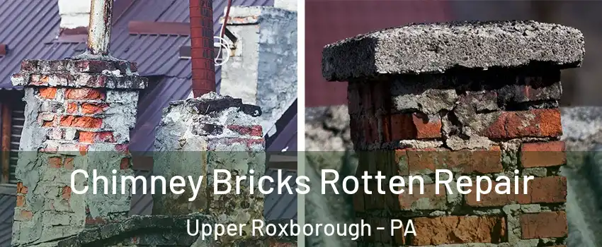 Chimney Bricks Rotten Repair Upper Roxborough - PA