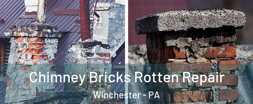 Chimney Bricks Rotten Repair Winchester - PA