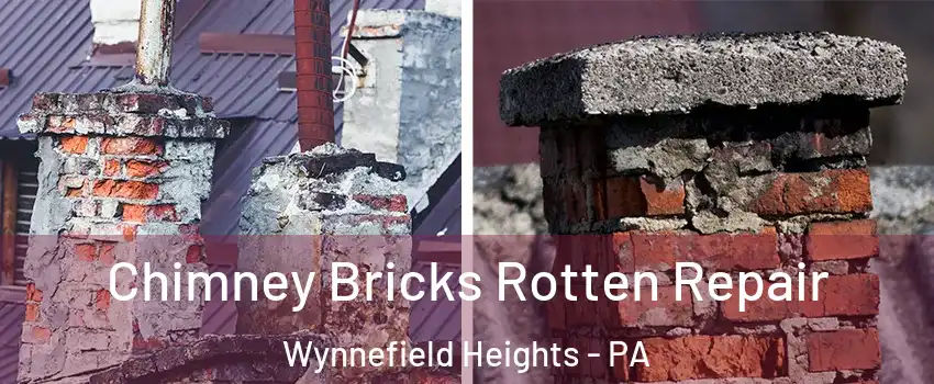 Chimney Bricks Rotten Repair Wynnefield Heights - PA