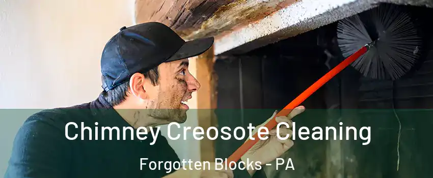 Chimney Creosote Cleaning Forgotten Blocks - PA
