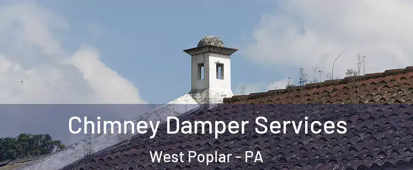 Chimney Damper Services West Poplar - PA
