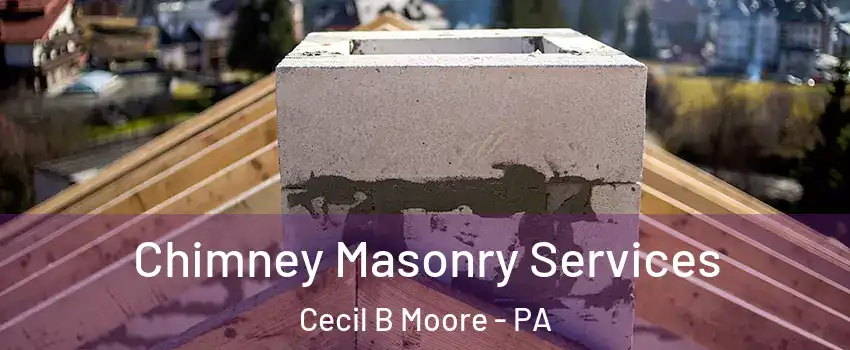 Chimney Masonry Services Cecil B Moore - PA