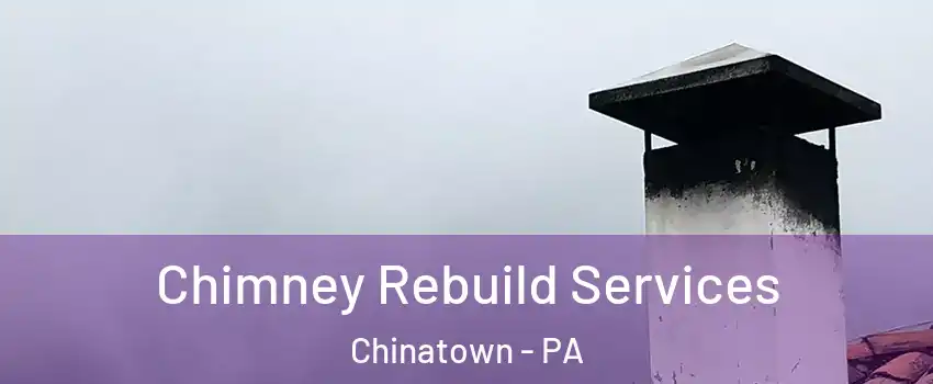 Chimney Rebuild Services Chinatown - PA