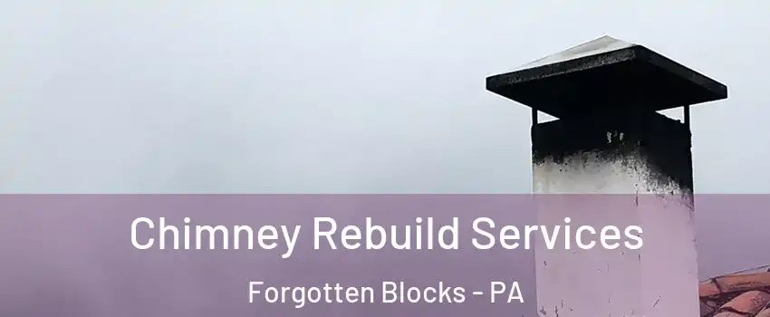 Chimney Rebuild Services Forgotten Blocks - PA