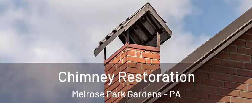 Chimney Restoration Melrose Park Gardens - PA
