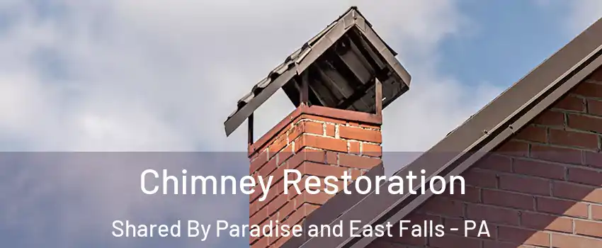 Chimney Restoration Shared By Paradise and East Falls - PA