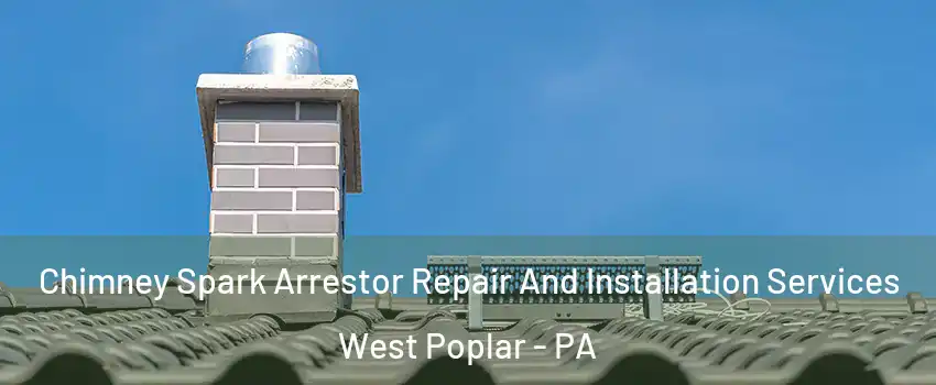 Chimney Spark Arrestor Repair And Installation Services West Poplar - PA