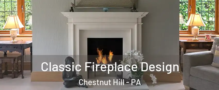 Classic Fireplace Design Chestnut Hill - PA