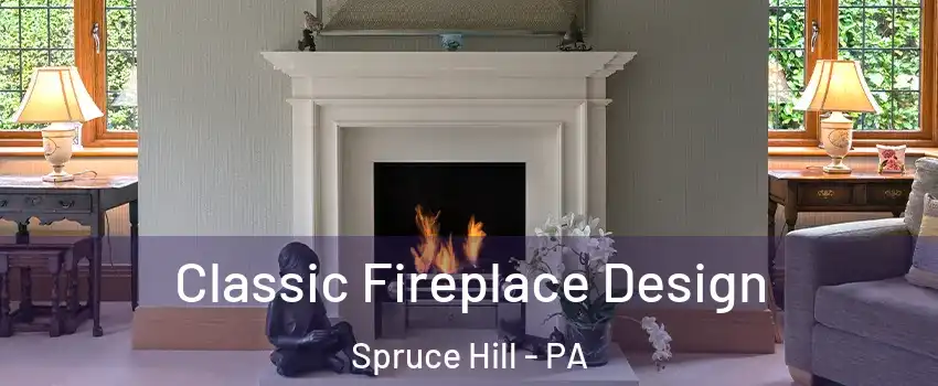 Classic Fireplace Design Spruce Hill - PA