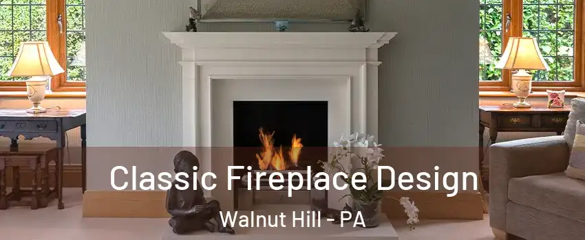 Classic Fireplace Design Walnut Hill - PA