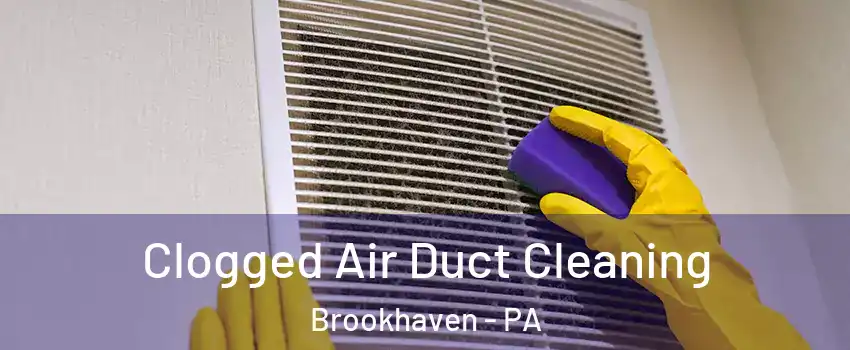 Clogged Air Duct Cleaning Brookhaven - PA