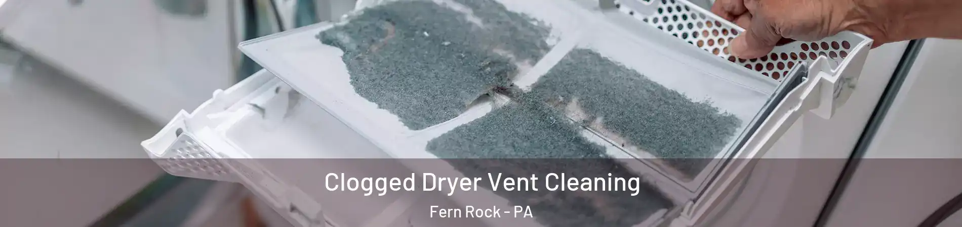 Clogged Dryer Vent Cleaning Fern Rock - PA