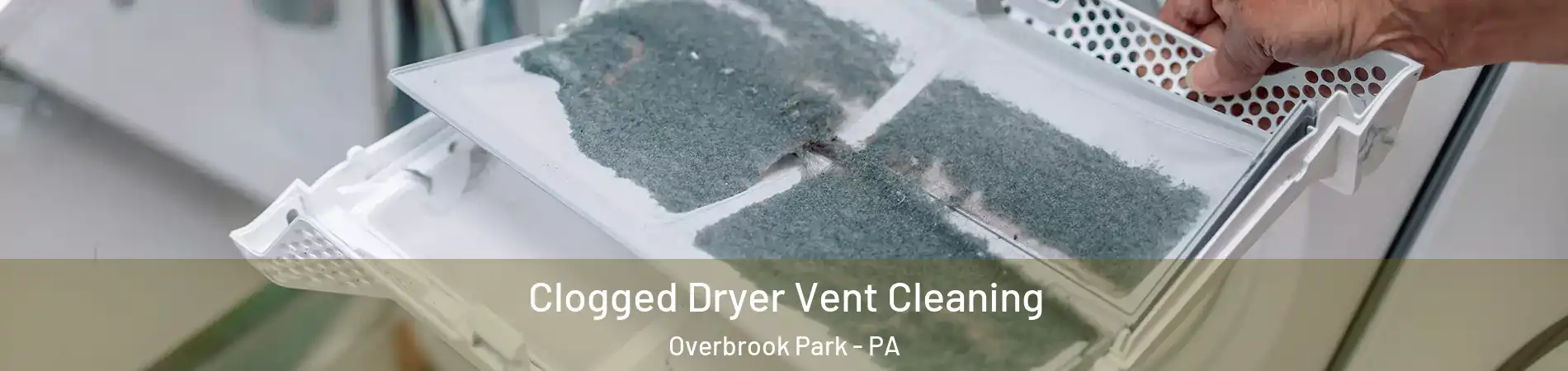 Clogged Dryer Vent Cleaning Overbrook Park - PA