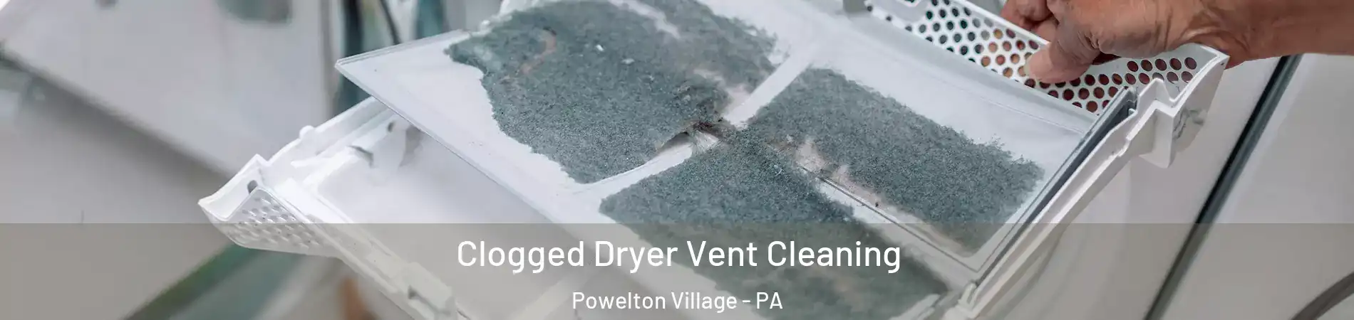 Clogged Dryer Vent Cleaning Powelton Village - PA