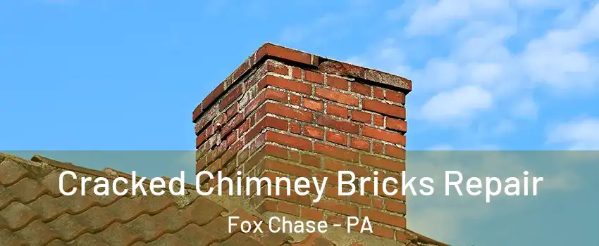 Cracked Chimney Bricks Repair Fox Chase - PA