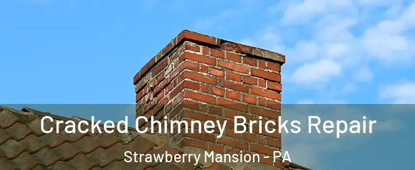 Cracked Chimney Bricks Repair Strawberry Mansion - PA