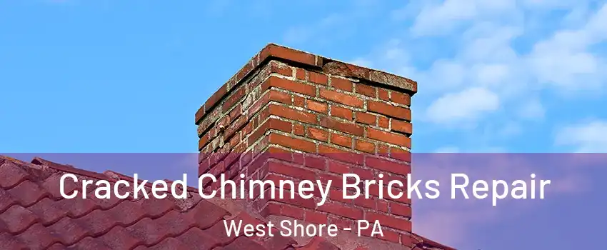 Cracked Chimney Bricks Repair West Shore - PA