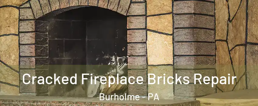 Cracked Fireplace Bricks Repair Burholme - PA