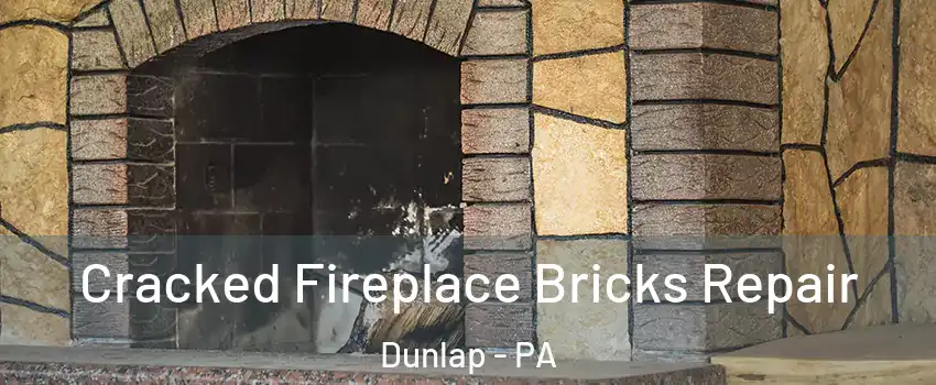 Cracked Fireplace Bricks Repair Dunlap - PA