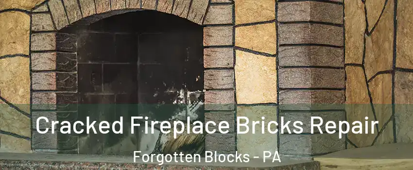 Cracked Fireplace Bricks Repair Forgotten Blocks - PA
