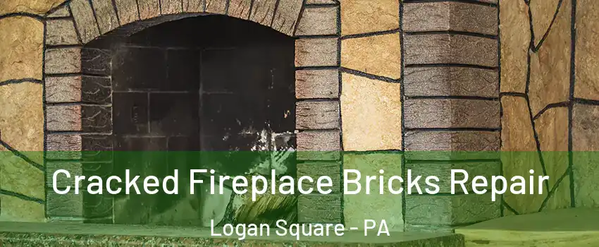 Cracked Fireplace Bricks Repair Logan Square - PA