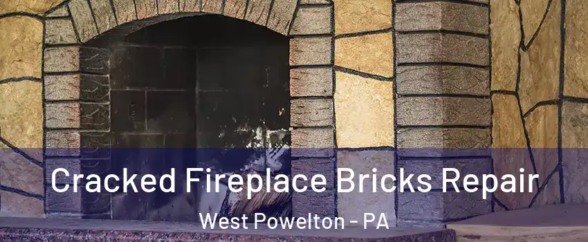 Cracked Fireplace Bricks Repair West Powelton - PA