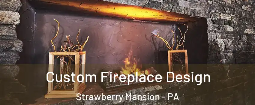 Custom Fireplace Design Strawberry Mansion - PA