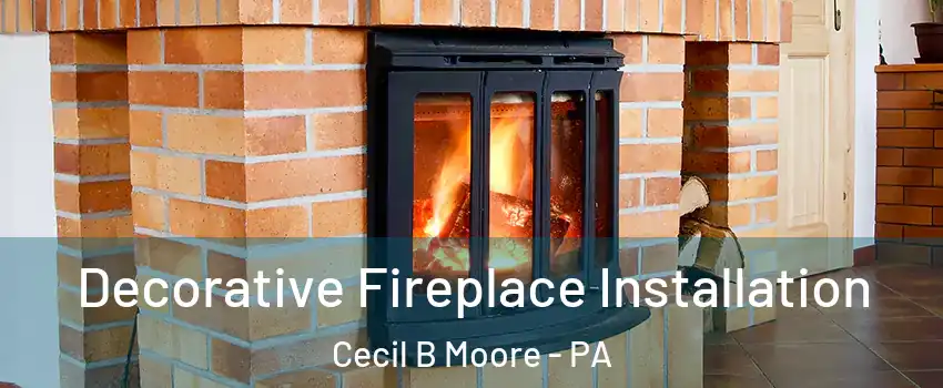 Decorative Fireplace Installation Cecil B Moore - PA