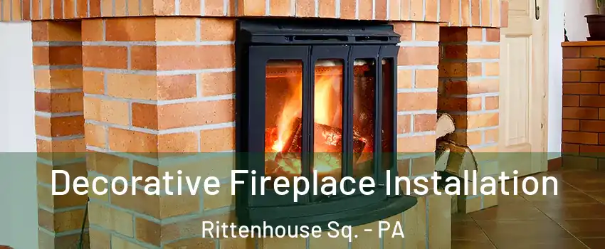 Decorative Fireplace Installation Rittenhouse Sq. - PA
