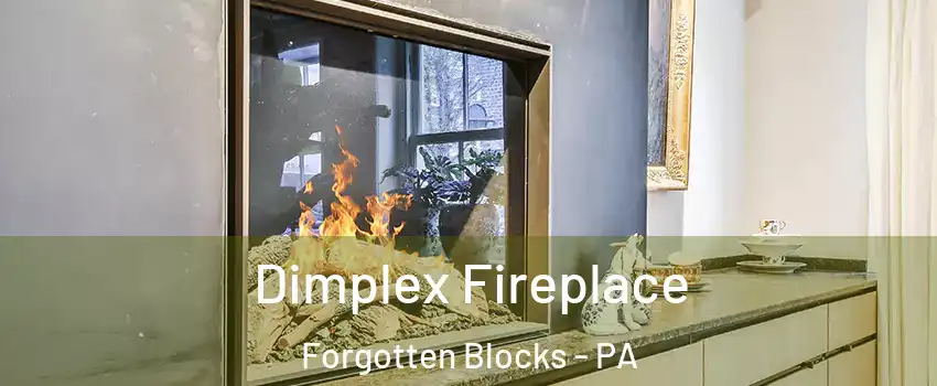 Dimplex Fireplace Forgotten Blocks - PA