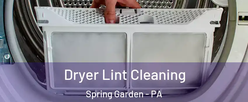 Dryer Lint Cleaning Spring Garden - PA