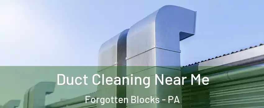 Duct Cleaning Near Me Forgotten Blocks - PA