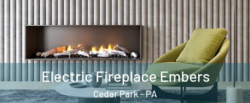 Electric Fireplace Embers Cedar Park - PA