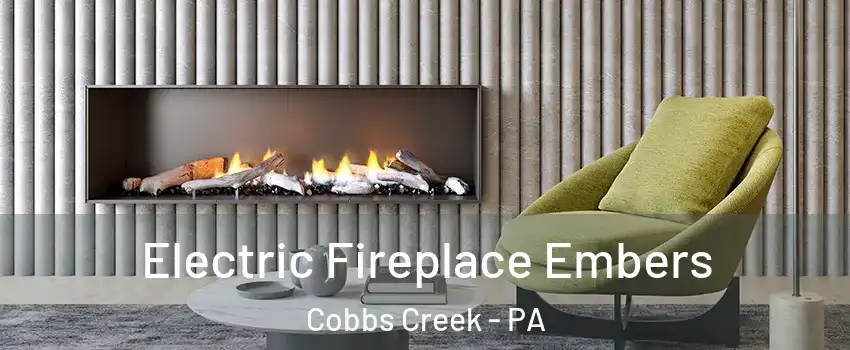 Electric Fireplace Embers Cobbs Creek - PA