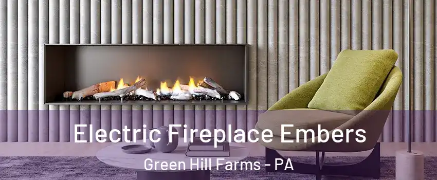 Electric Fireplace Embers Green Hill Farms - PA