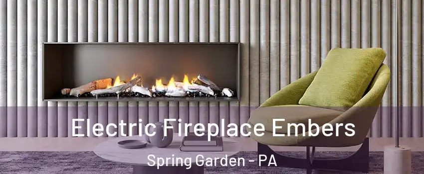 Electric Fireplace Embers Spring Garden - PA