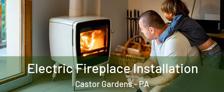 Electric Fireplace Installation Castor Gardens - PA