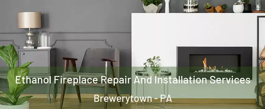Ethanol Fireplace Repair And Installation Services Brewerytown - PA